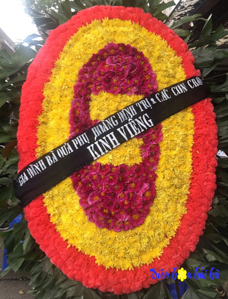 Đặt vòng hoa tang lễ tại Hà Nội cỡ đại đại