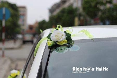 Hoa lụa trang trí xe cưới lan hồ điệp bề thế mã XHG-075 sang trọng (15)
