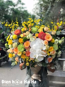 Bình hoa sinh nhật sang trọng - Phú Qúy