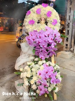 Hoa tang lễ sang trọng hồ điệp VIP - Tưởng Nhớ thành kính phân ưu
