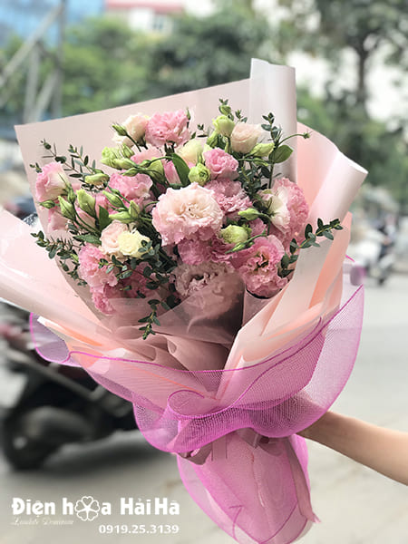 Bó hoa Cát Tường hồng - Tinh Tế
