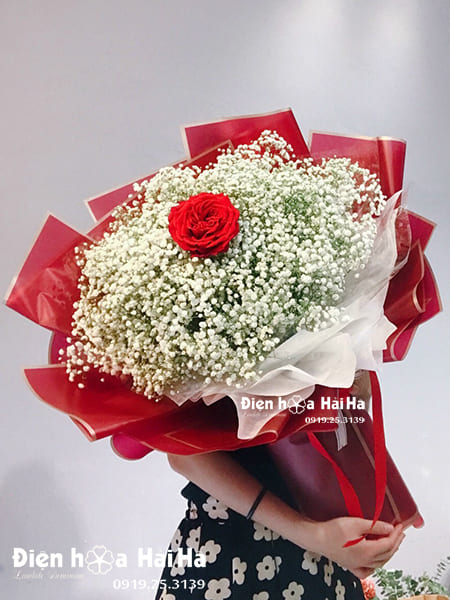 Bó hoa tặng người yêu - Dấu Yêu minh chứng cho tình yêu duy nhất