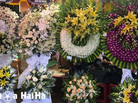 Top 50 vòng hoa viếng đám tang Quận 6 mẫu đẹp nhất