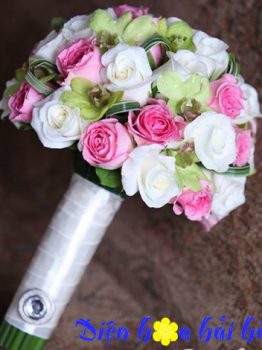 Bó hoa cưới đẹp – Hạnh phúc