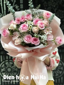 Bó hoa tặng người thân – Dịu ngọt