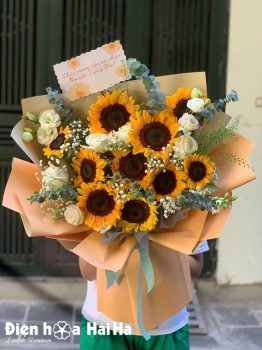 Bó hoa hướng dương – Niềm hạnh phúc