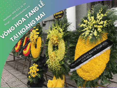 Đặt vòng hoa tang lễ tại Hoàng Mai Hà Nội | 0919253139