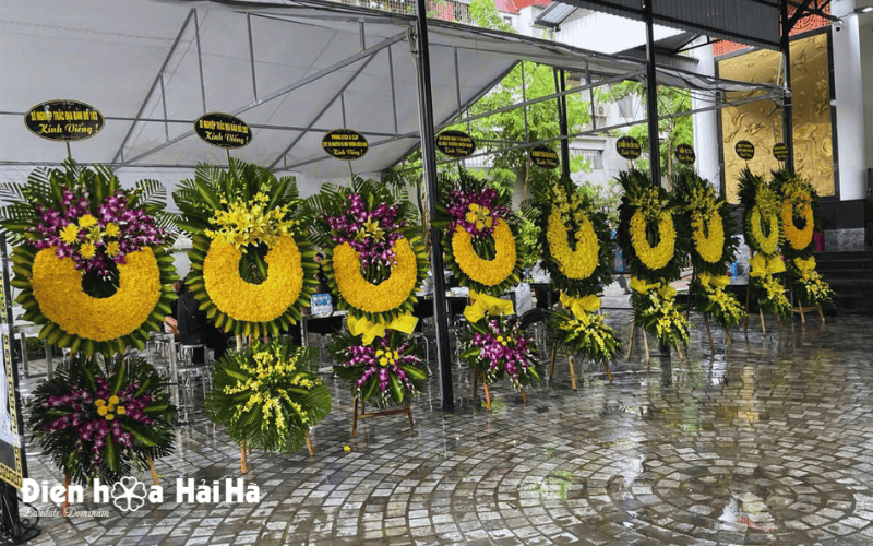 Dịch vụ đặt vòng hoa nhà tang lễ bệnh viện Đống Đa