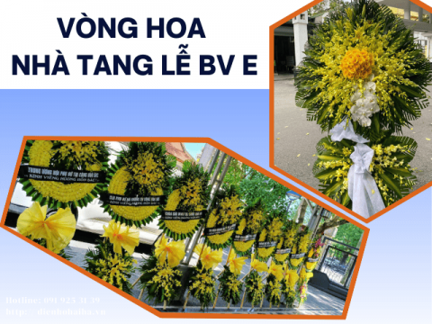 Đặt vòng hoa tại nhà tang lễ bệnh viện E | 0919253139