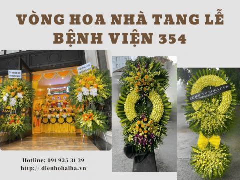 Đặt vòng hoa tang lễ tại 354 Quận Ba Đình | 0919253139