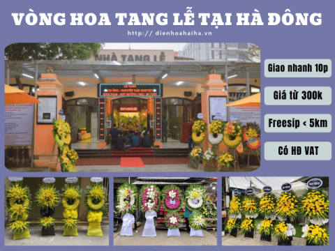 Đặt vòng hoa tang lễ tại Hà Đông Hà Nội | 0919253139