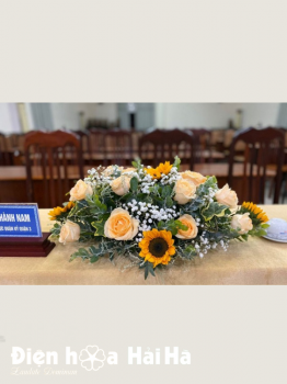 Hoa để bàn hội nghị - Đẹp Tinh Tế