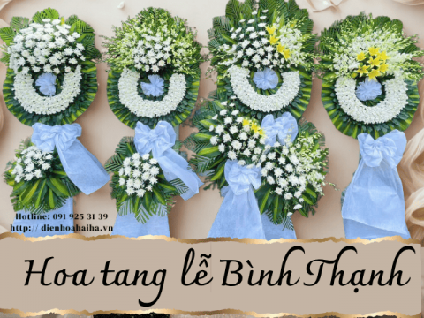 Đặt vòng hoa tang lễ Bình Thạnh giao nhanh | 0919253139