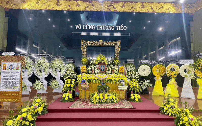 Vòng hoa đám tang Gò Vấp
