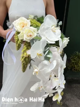 HC 034 Hoa cưới cầm tay cô dâu - Mộng mơ