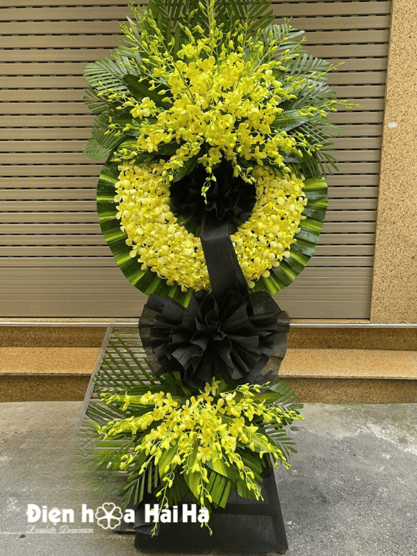 Kệ hoa chia buồn Nam Từ Liêm mẫu đẹp nhất
