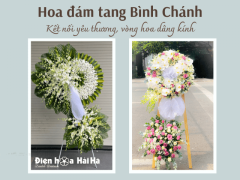 Đặt vòng hoa đám tang Bình Chánh giao nhanh | 0919253139