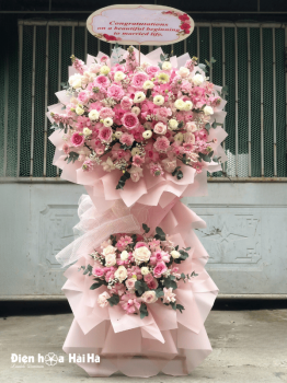 Lẵng hoa mừng khai trương - Vạn Sự Tốt